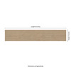 Msi Whitehill Beckleywood 9''x48'' Matte Porcelain Wood Look Floor & Wall Tile, 4PK ZOR-PT-0782